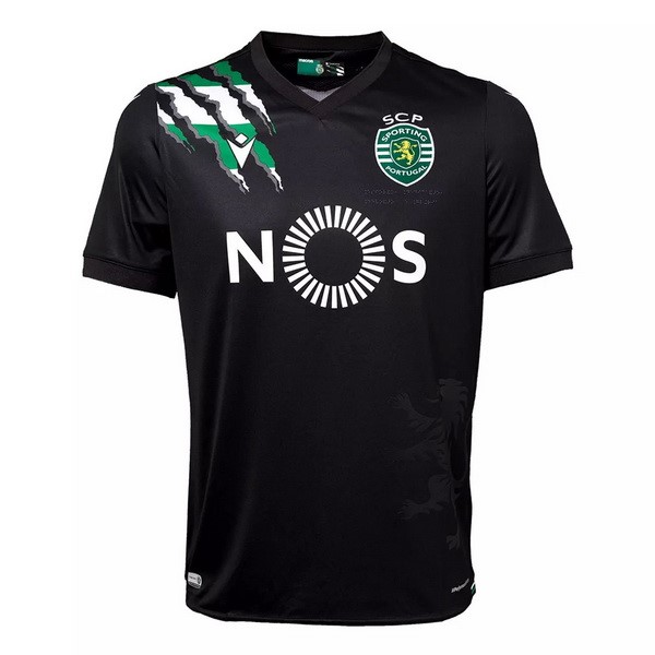 Tailandia Camiseta Lisboa Segunda equipo 2020-21 Negro